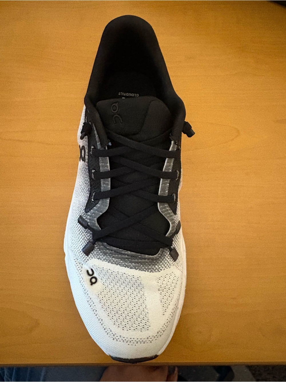 On Women’s Cloudtilt Lifestyle Shoe in Black/Ivory - Picture 4 of 7